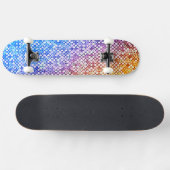 Diamond Sparkle Ombre Persoonlijk Skateboard (Horizontaal)