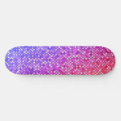 Diamond Sparkle Ombre Persoonlijk Skateboard (Horizontaal)
