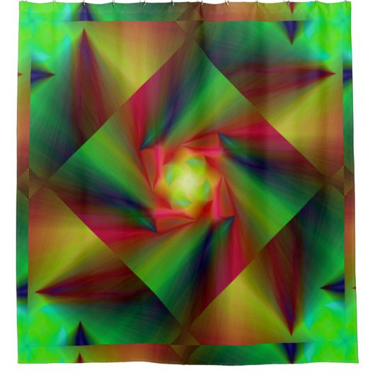 Diamond Spears 6 Douchegordijn (Voorkant)