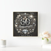 Diamond Splendor: ontwerp 60-jarig jubileum Vierkante Klok (Huis)