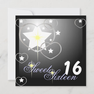 Diamond Star Sweet Sixteen-Cust. Kaart