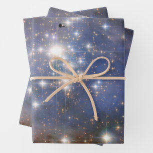 Diamond Stars in Carina Nevel Hubble Space Inpakpapier Vel