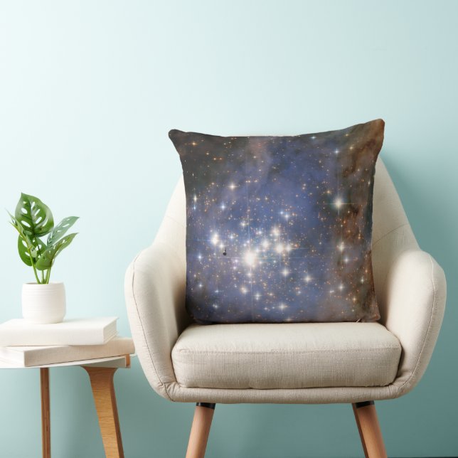 Diamond Stars in Carina Nevel Hubble Space Kussen (Stoel)