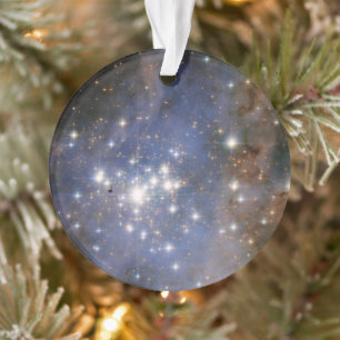Diamond Stars in Carina Nevel Hubble Space Ornament