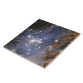 Diamond Stars in Carina Nevel Hubble Space Tegeltje (Zijkant)