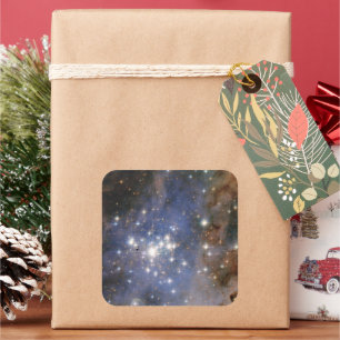 Diamond Stars in Carina Nevel Hubble Space Vierkante Sticker