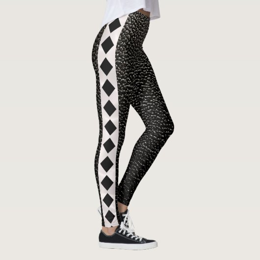 Diamond Strike Leather Leggings (Rechts)