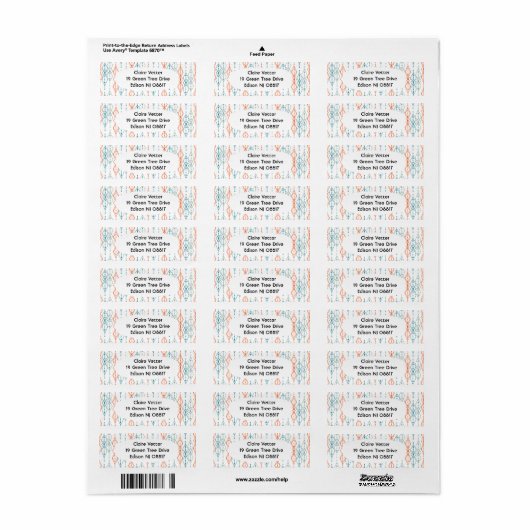 Diamond Strings Etiket (Full Sheet)