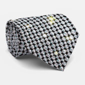 Diamond Stropdassen, glitter briljant Stropdas, wi Stropdas (Opgerold)