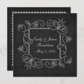 Diamond Studded Vow Renewal Kaart (Voorkant / Achterkant)