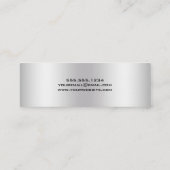 Diamond Studling Afstudeerder Pet Silver 2 Calling Contactkaartje (Achterkant)