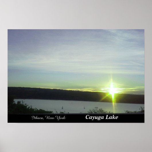 DIAMOND SUNSET poster (Voorkant)