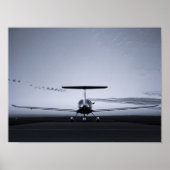 Diamond Sunset Silhouette Poster (Voorkant)