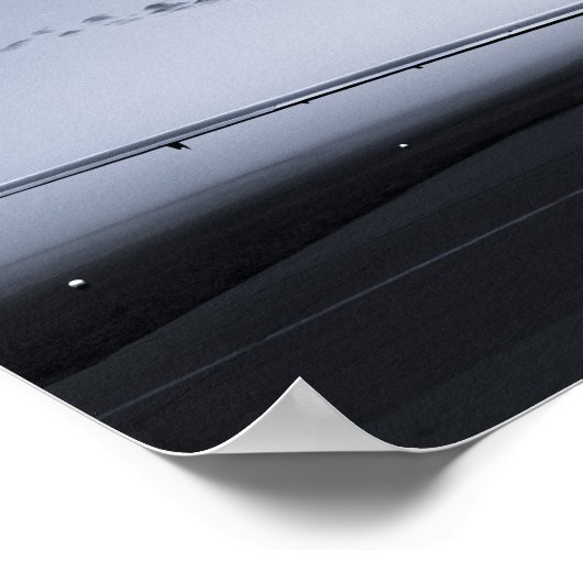 Diamond Sunset Silhouette Poster (Hoek)