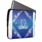 Diamond Swan Electronics Bag Laptop Sleeve (Voorkant Rechts)