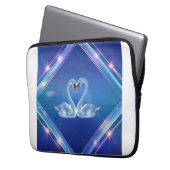 Diamond Swan Electronics Bag Laptop Sleeve (Voorkant Links)