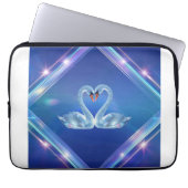  Diamond Swan Electronics Bag Laptop Sleeve (Voorkant)