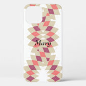 Diamond Swirl Pattern Case-Mate iPhone Case (Achterkant)