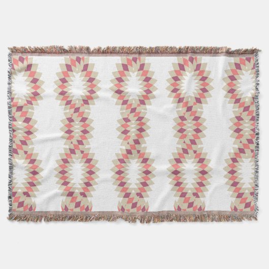 Diamond Swirl Pattern Deken (Voorkant)