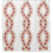 Diamond Swirl Pattern Douchegordijn (Voorkant)