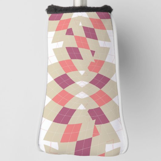 Diamond Swirl Pattern Golfheadcover (Draai 90)