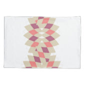 Diamond Swirl Pattern Kussensloop (Achterkant-Links)