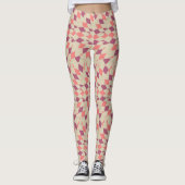 Diamond Swirl Pattern Leggings (Voorkant)