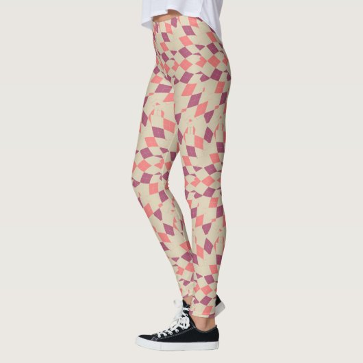 Diamond Swirl Pattern Leggings (Links)