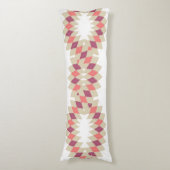 Diamond Swirl Pattern Lichaamskussen (Voorkant Verticaal)