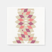 Diamond Swirl Pattern Servet (Voorkant)