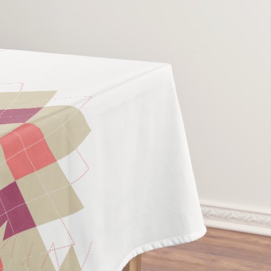 Diamond Swirl Pattern Tafelkleed (Voorbeeld)