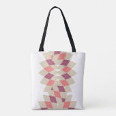 Diamond Swirl Pattern Tote Bag (Achterkant)