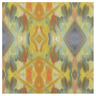 Diamond Tapestry Elegant Modern Ikat Southwest Stof