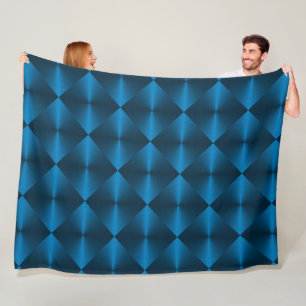 Diamond Tegel Pattern Fleece Deken