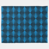 Diamond Tegel Pattern Fleece Deken (Voorkant (Horizontaal))