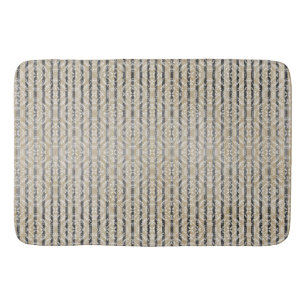 Diamond Tegels en Stripes Pattern Badmat