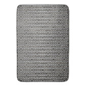 Diamond Tegels en Stripes Pattern Badmat (Voorkant Verticaal)