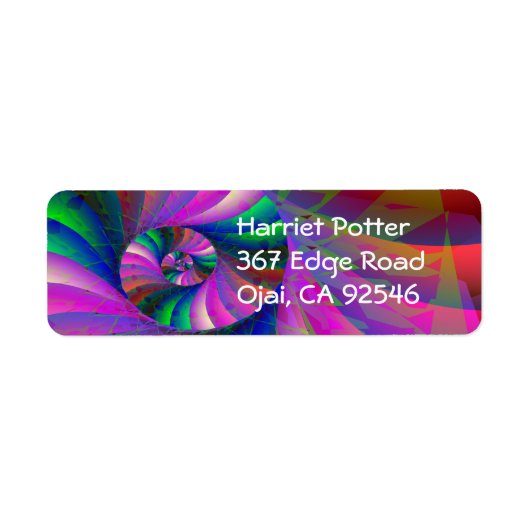 Diamond Traps 2 Abstracte fijne kunst Etiket (Voorkant)