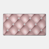 Diamond Tufted Design, Roos Gold Bureaumat (Voorkant)