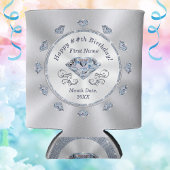 Diamond verjaardagsfeestgunsten, gepersonaliseerd blikjeskoeler