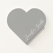 Diamond Verloving Ring Bling - persoonlijk geluid Notitieboek (Achterkant)