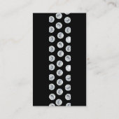 DIAMOND-VISITEKAARTJE - zwart Visitekaartje (Achterkant)