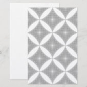 DIAMOND VORM ABSTRACT PATROON BRIEFPAPIER (Voorkant / Achterkant)
