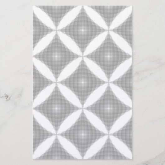 DIAMOND VORM ABSTRACT PATROON BRIEFPAPIER (Voorkant)
