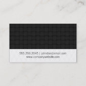 Diamond & Weave // Patroon II Visitekaartje (Achterkant)