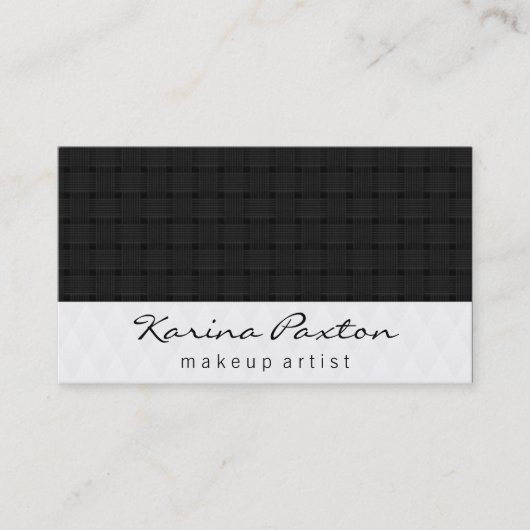 Diamond & Weave // Patroon II Visitekaartje (Voorkant)