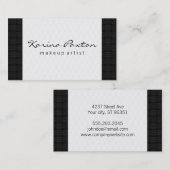 Diamond & Weave // Patroon Visitekaartje (Voorkant / Achterkant)