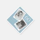 Diamond Wedding 60e Jubileum Kinder foto's Servet (Hoek)