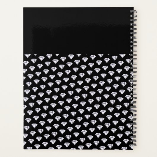 Diamond Wedding Bridal Party Moeder van de Bride Planner (Achterkant)