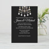 Diamond Wedding Invitation Card Kaart (Staand voorkant)
